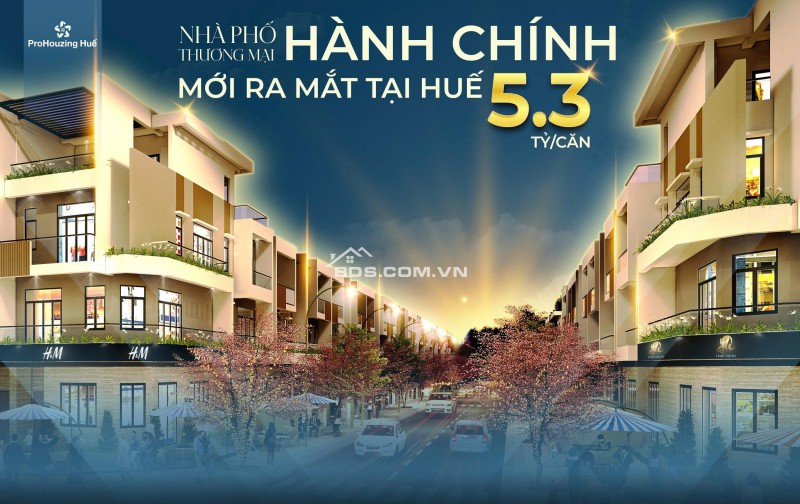  RA MẮT GIỎ HÀNG ĐỘC QUYỀN – 24 NHÀ PHỐ THƯƠNG MẠI HÀNH CHÍNH TẠI HUẾ